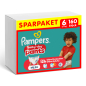 Preview: Vorderseite einer Packung Pampers Baby Dry Pants Größe 6.